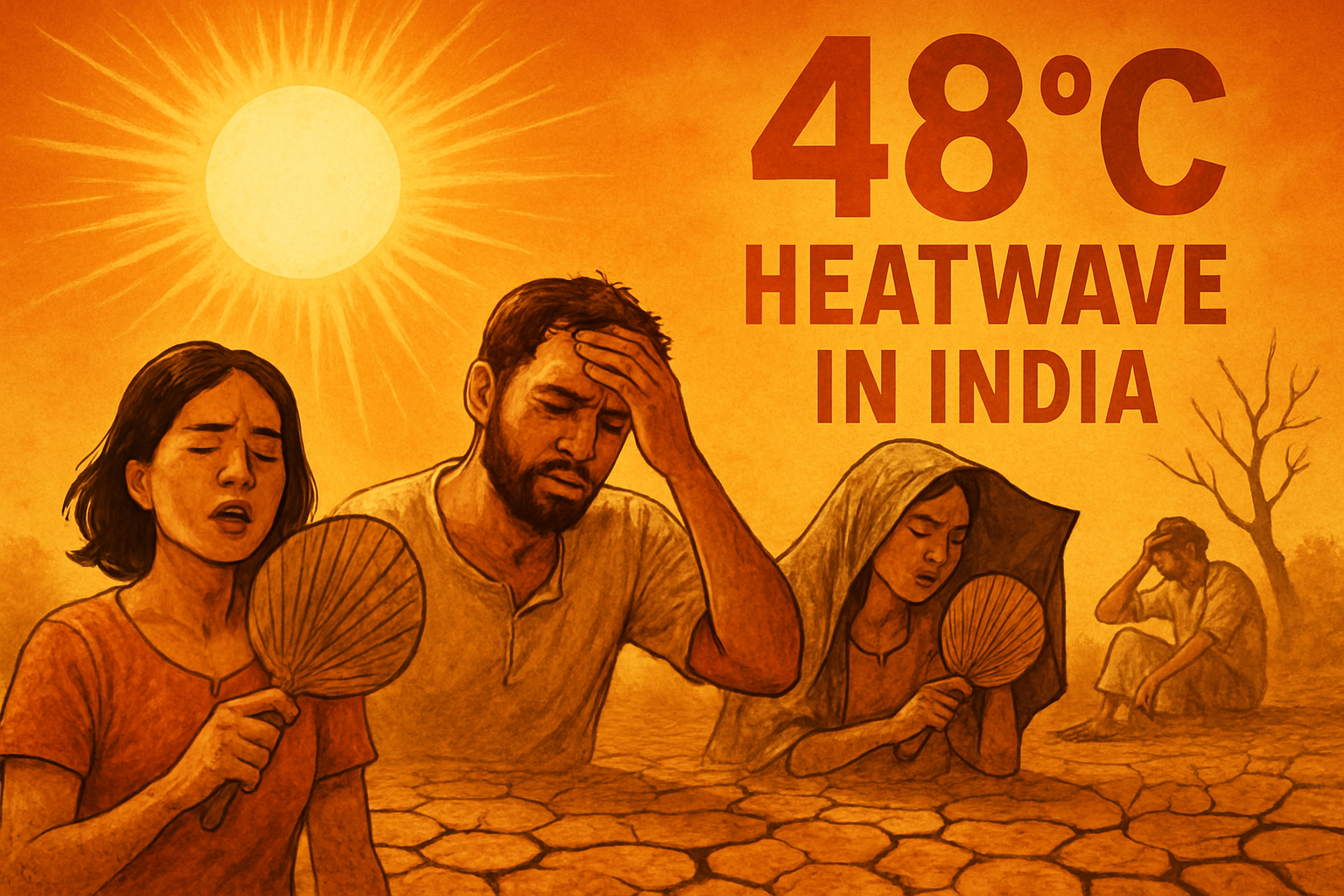 India Melts at 48°C: Heatwave Devastates Millions—Will Policymakers Wake Up