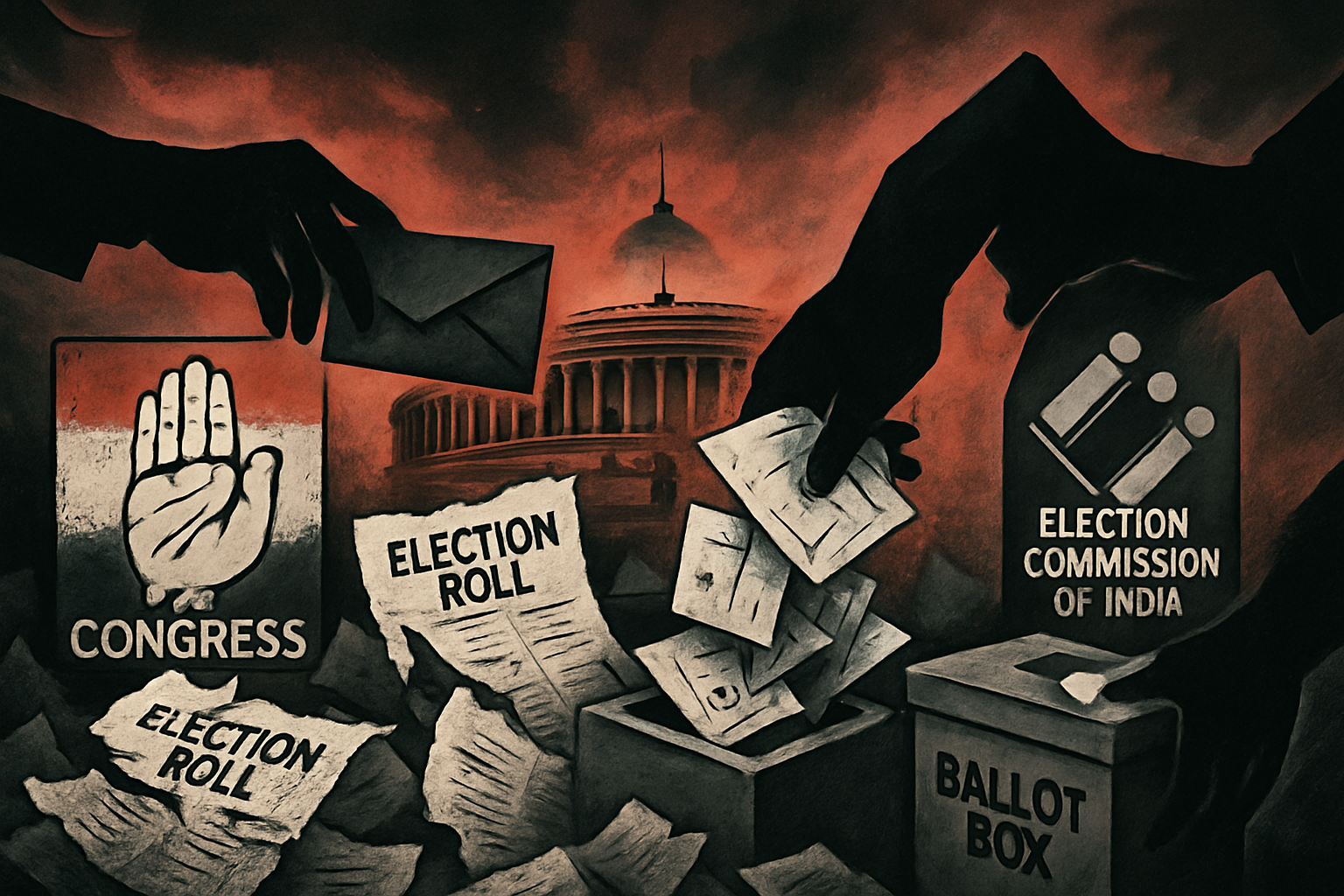 Congress Exposes Election Roll Mess, Hits ECI with Vote-Fraud Bombshell