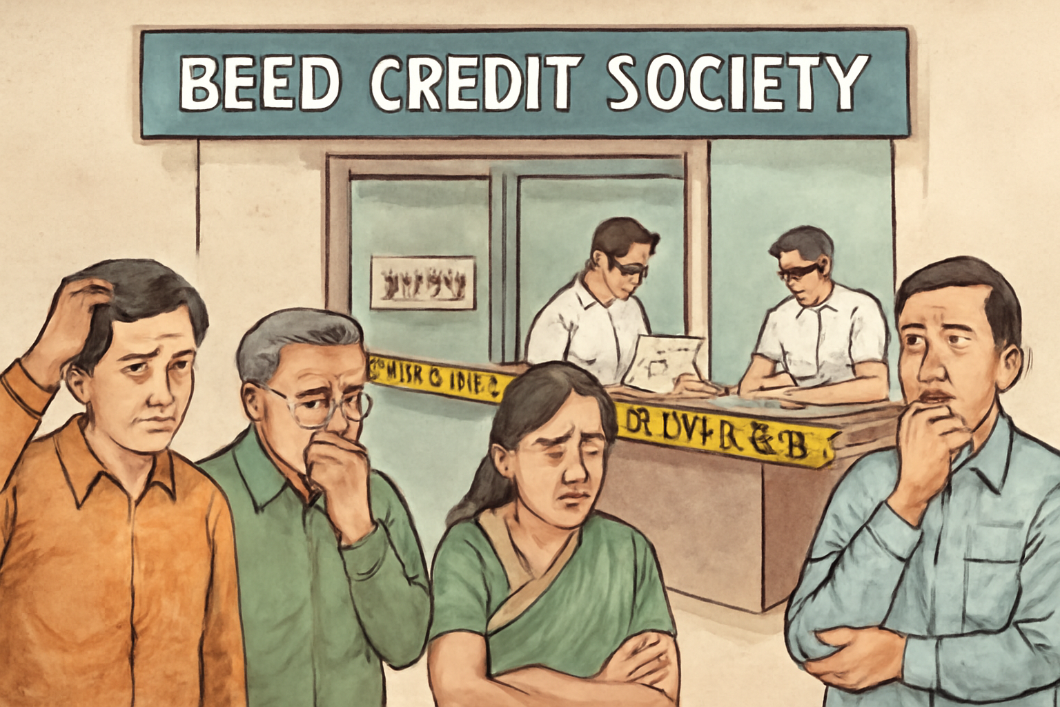 Beed Credit Society Scam