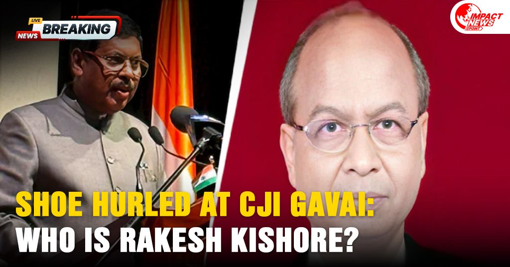 Supreme Court Chaos: Rakesh Kishore throws shoe at CJI Gavai