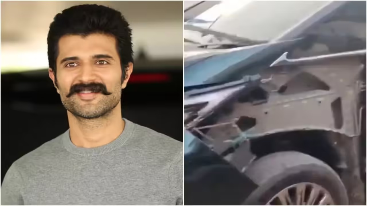 Vijay Deverakonda car crash in Telangana
