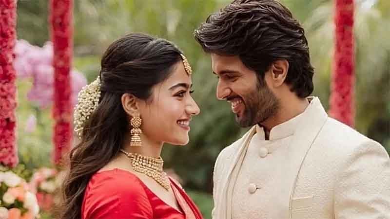Vijay Deverakonda and Rashmika Mandanna