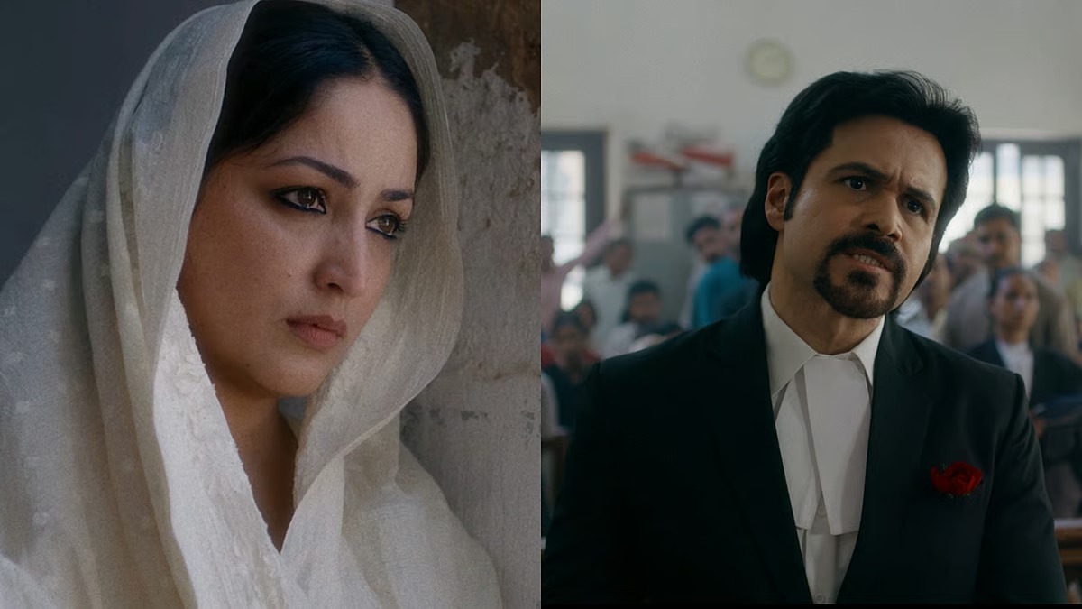 Haq movie poster highlighting Shah Bano case controversy