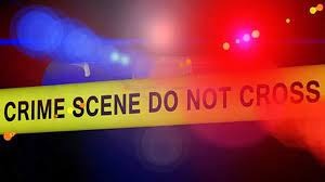 Nirmal Nagar police officers investigating crime scene involving murdered divorced wife