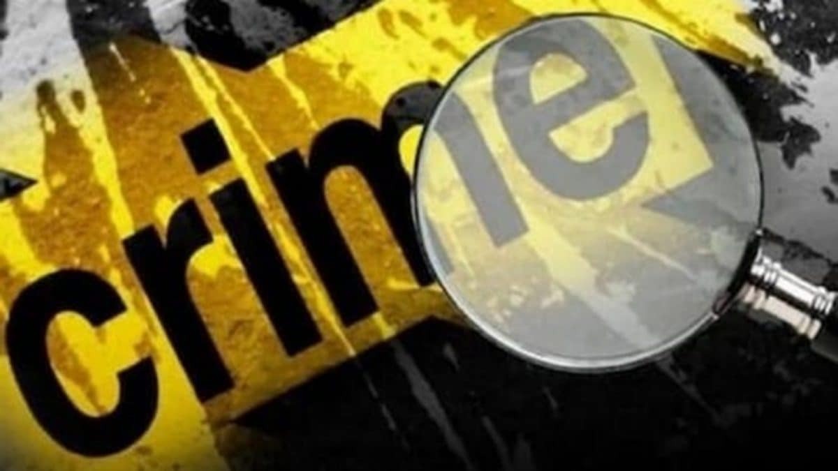 Police at Bhadohi crime scene after drunk father kills 4-year-old son