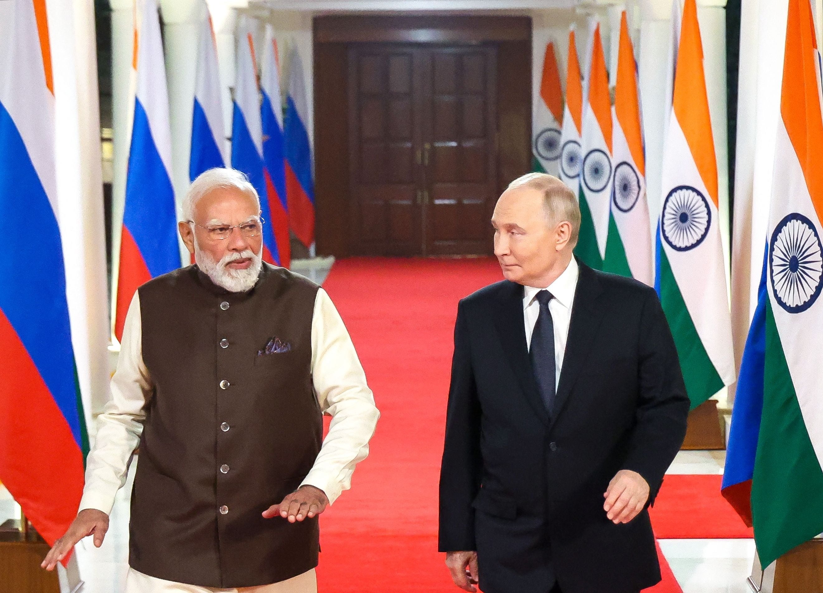 Modi Putin Summit 2025 India Russia leaders meeting for major agreements
