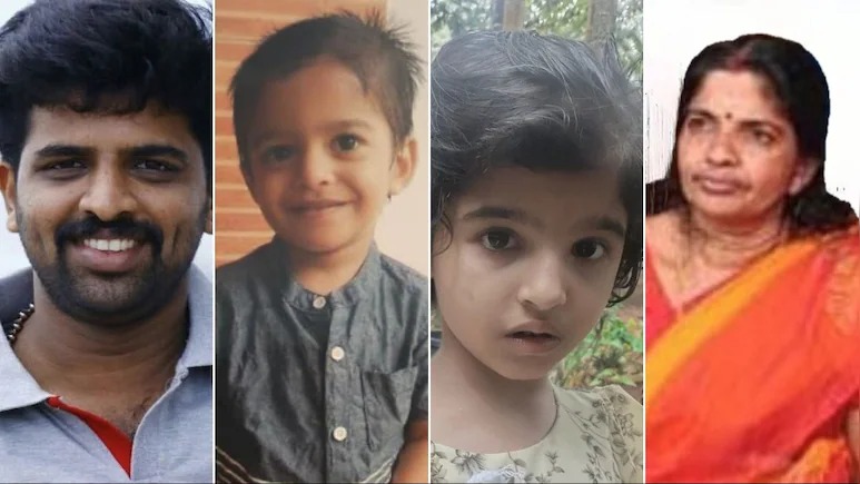 Kerala custody dispute turns deadly as four family members are found dead in Kannur