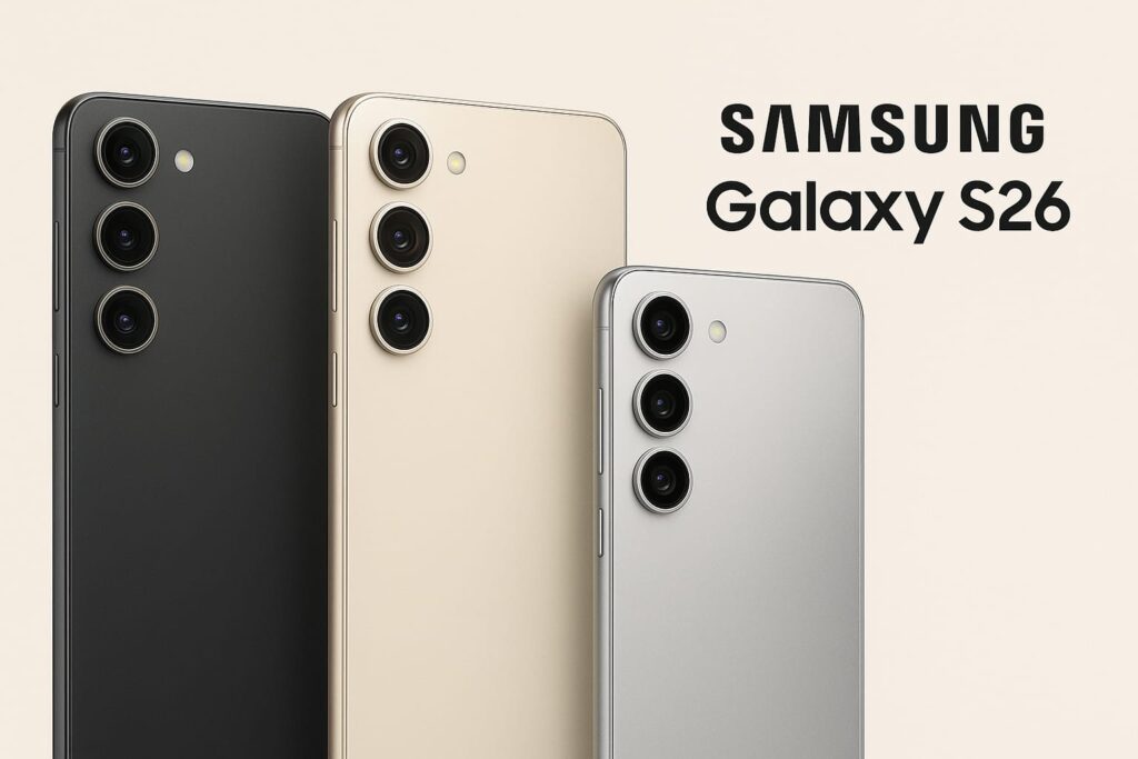 Samsung Galaxy S26 series leaked fold inspired design concept