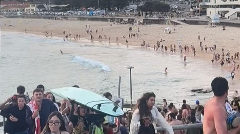 Police at Bondi Beach after deadly terror attack