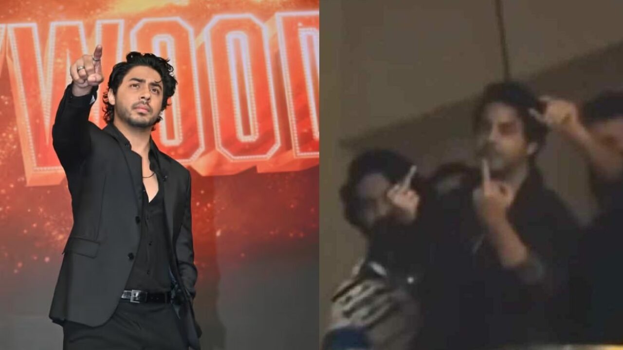 Aryan Khan at Bengaluru event amid middle finger controversy