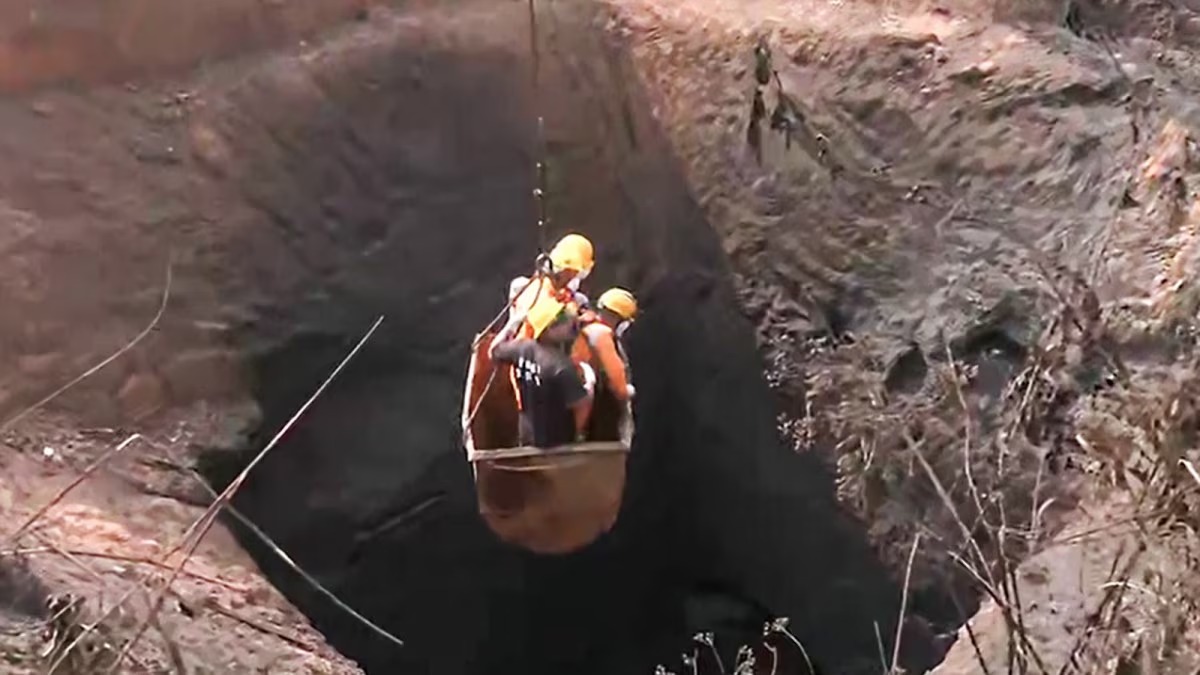 Meghalaya mine where 18 workers died as emergency teams investigate the site