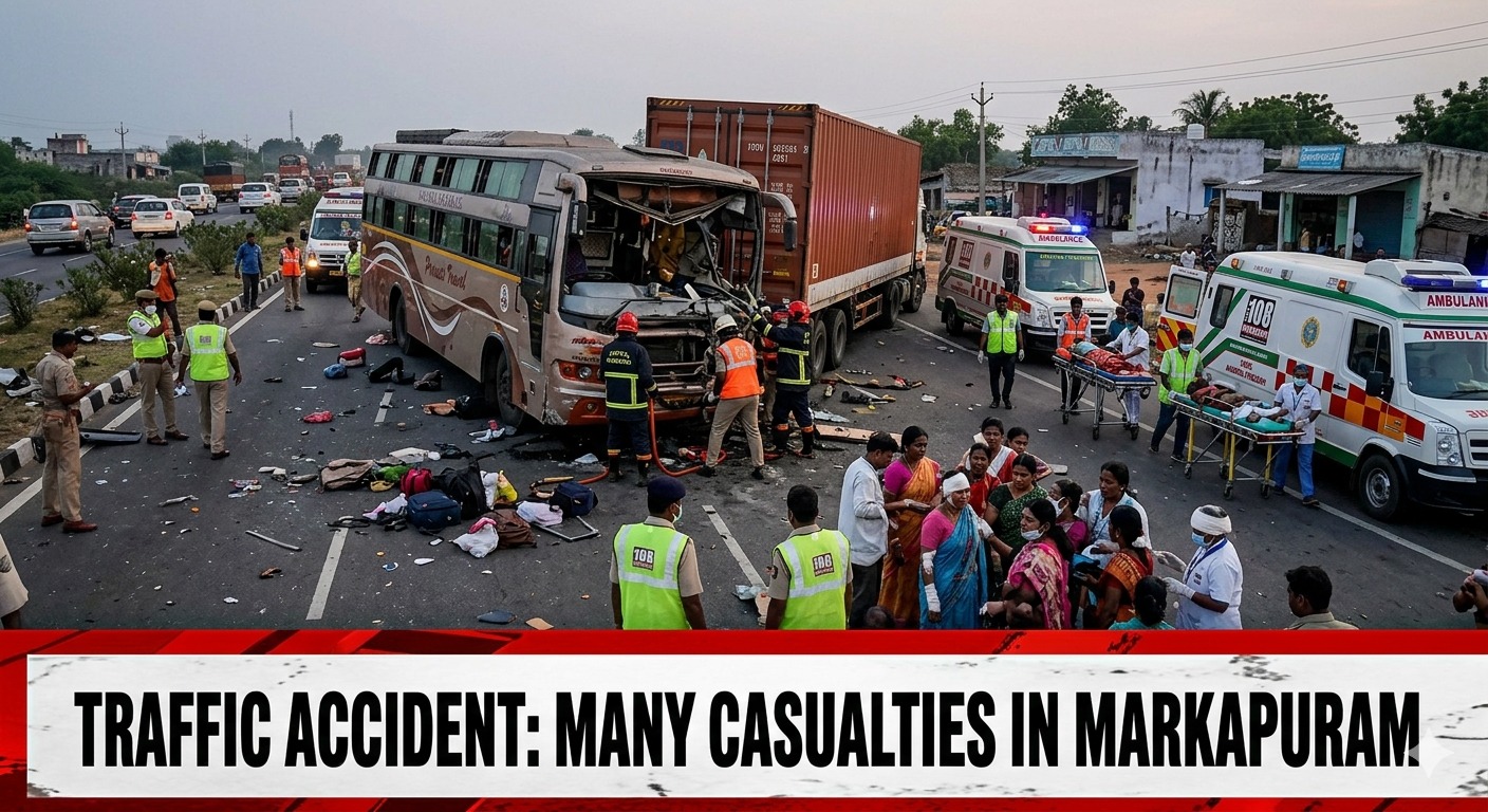 Andhra Pradesh bus accident