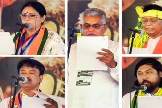 बंगाल में पहली बार भगवा राज, शुभेंदु अधिकारी बने नए मुख्यमंत्री