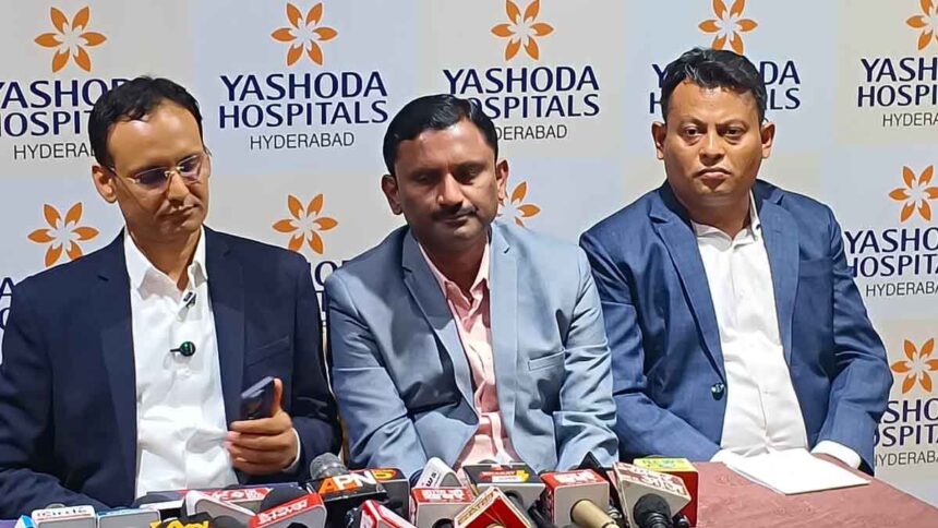 रांची में यशोदा हॉस्पिटल्स की प्रेस कॉन्फ्रेंस, रोबोटिक कैंसर सर्जरी पर दिया जोर