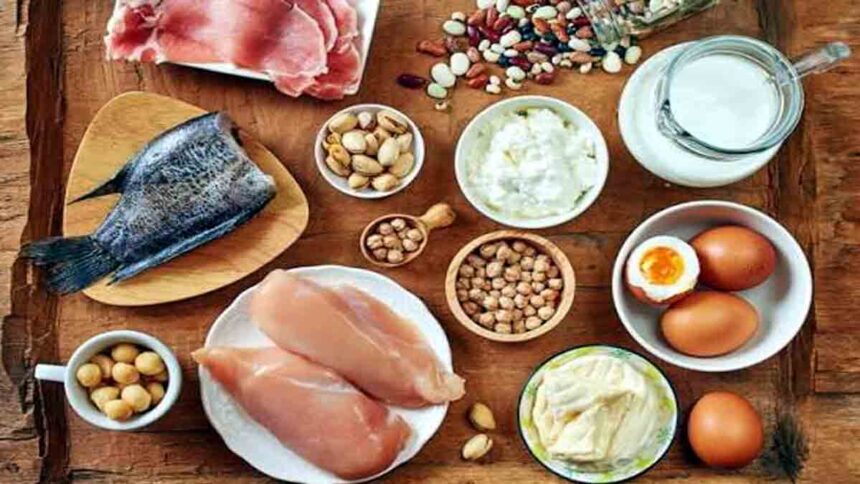 Daily Protein Target Is your plate meeting the 60g protein requirement