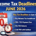 Important Deadlines for June 2026: Missing these 3 deadlines on June 15 could lead to a major loss!