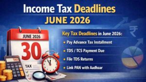 Important Deadlines for June 2026: Missing these 3 deadlines on June 15 could lead to a major loss!
